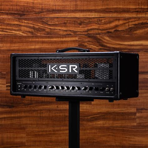 KSR Gemini 100 Amp Head w/ LED Metal Field Panel。